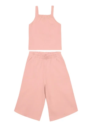 Carinhoso - Conjunto Rosê Clochard Menina - CARINHOSO