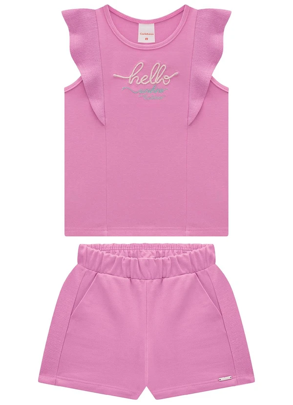 Carinhoso - Conjunto Roxo Hello Sunshine Comfort