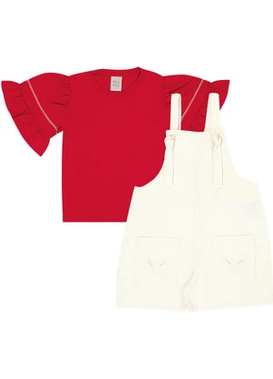 Pulla Bulla - Conjunto Sarja Bege - PULLA BULLA