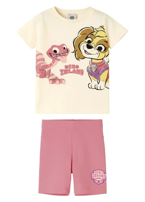 Malwee Kids - Conjunto Skye Dino Island Patrulha Off White - MALWEE KIDS