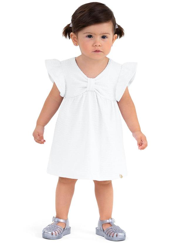 Alenice - Conjunto Special Times Menina Branco