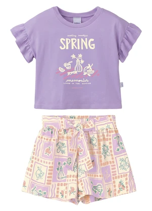 Malwee Kids - Conjunto Spring Box Lavanda - MALWEE KIDS