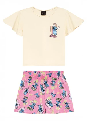 Malwee Kids - Conjunto Stitch® Box Off White - MALWEE KIDS