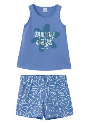 Malwee Kids - Conjunto Sunny Days Azul - MALWEE KIDS