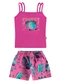 Malwee Kids - Conjunto Sweet Summer Rosê - variação: Rosa Escuro
