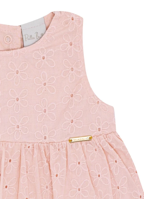 Pulla Bulla - Conjunto Tecido Laise Rosa 4