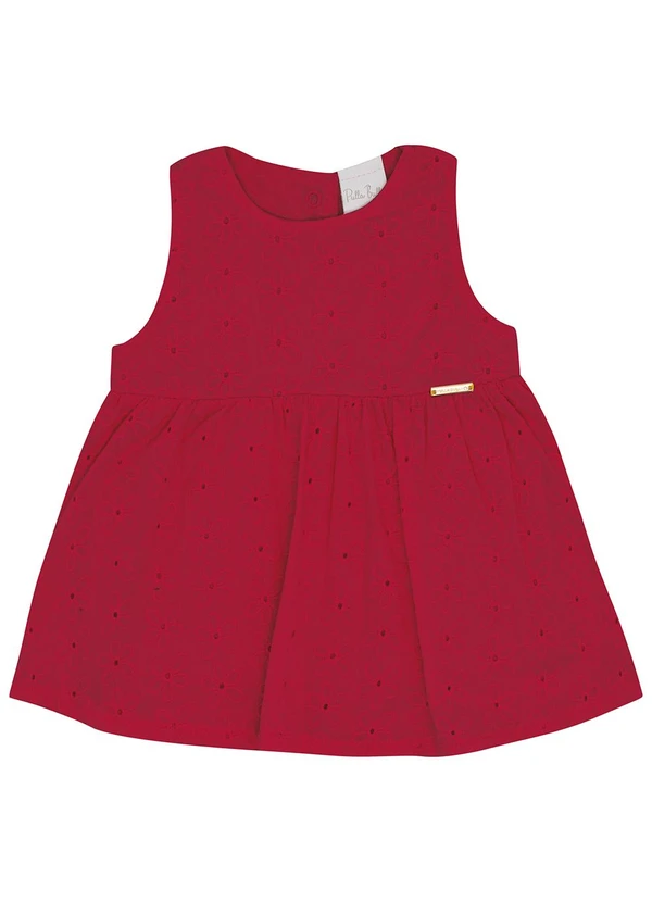 Pulla Bulla - Conjunto Tecido Laise Vermelho 3