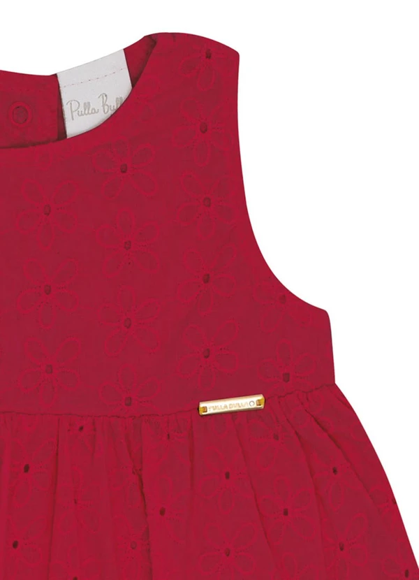 Pulla Bulla - Conjunto Tecido Laise Vermelho 5