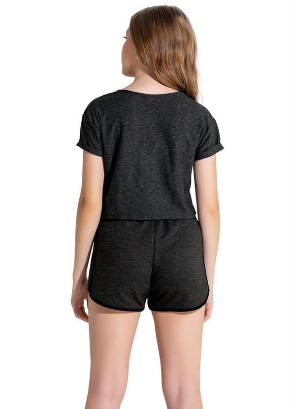 Amora - Conjunto Teen Feminino Mescla 2