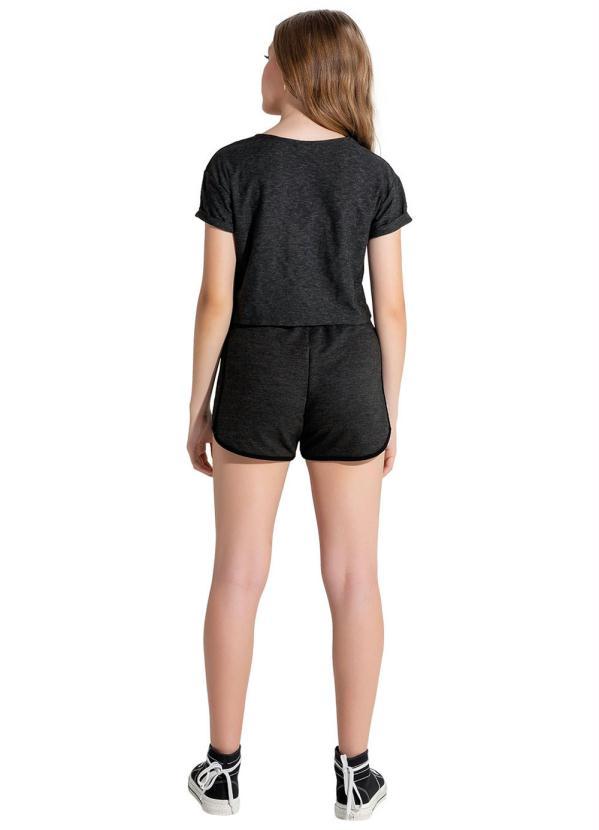 Amora - Conjunto Teen Feminino Mescla 4