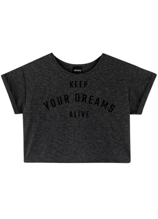 Amora - Conjunto Teen Feminino Mescla 6