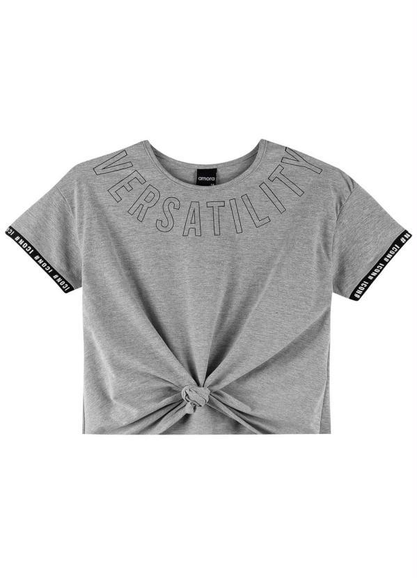 Amora - Conjunto Teen Feminino Mescla 2