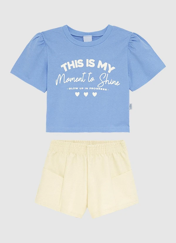 Malwee Kids - Conjunto This Is My Moment To Shine Azul
