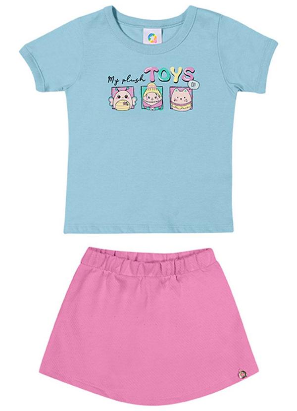 Alenice - Conjunto Toys Menina Azul