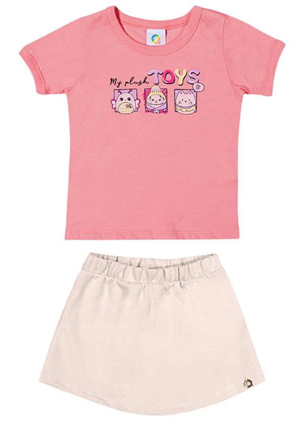 Alenice - Conjunto Toys Menina Rosa