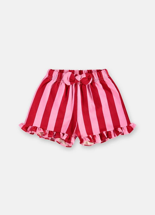Três e Já - Conjunto Tulipa Bata Short Rosa 6