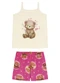 Malwee Kids - Conjunto Ursinhos com Glitter Bege - variação: Bege