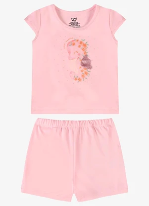 Rovi Kids - Conjunto Verão Menina Peça Interativa Rosa - ROVI KIDS
