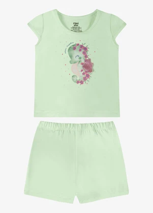 Rovi Kids - Conjunto Verão Menina Peça Interativa Verde - ROVI KIDS