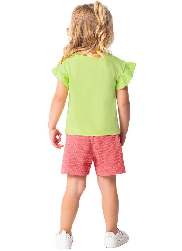 Malwee Kids - Conjunto Verde Limão Princesas Disney® Menina 2