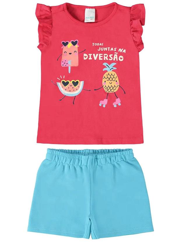 Malwee Kids - Conjunto Vermelho