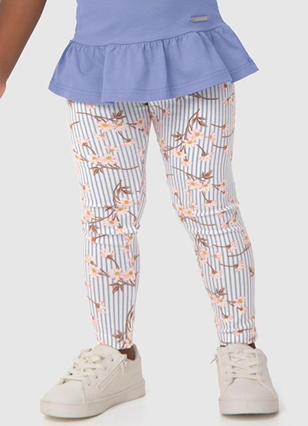 Carinhoso - Conjunto Violeta Coelhinho em Cotton Menina 3