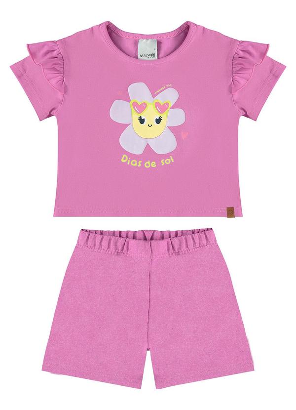 Malwee Kids - Conjunto Violeta Dias de Sol Menina