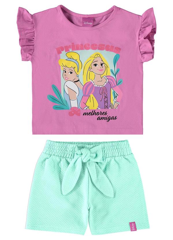 Malwee Kids - Conjunto Violeta Princesas Disney® Menina