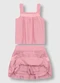 Carinhoso - Conjunto World Wide Love Branco - variação: Rosa