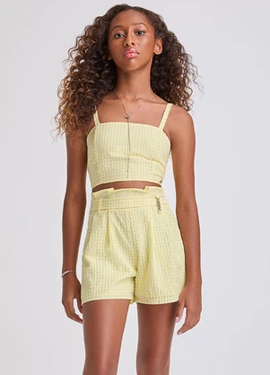 I Am - Conjunto Xadrez Manteiga Amarelo - I AM