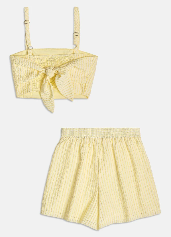 I Am - Conjunto Xadrez Manteiga Amarelo 6