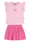 Malwee Kids - Conjunto You Deserve Joy Rosa Claro - variação: Rosa Claro