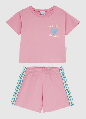 Malwee Kids - Conjunto You Look So Lovely Rosa - MALWEE KIDS