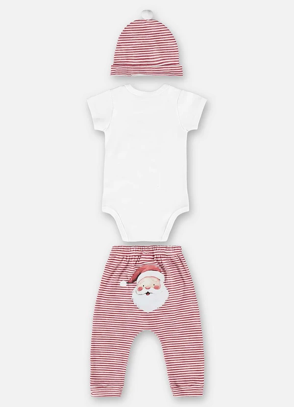 Up Baby - Kit Natalino Unissex para Bebê Branco 4