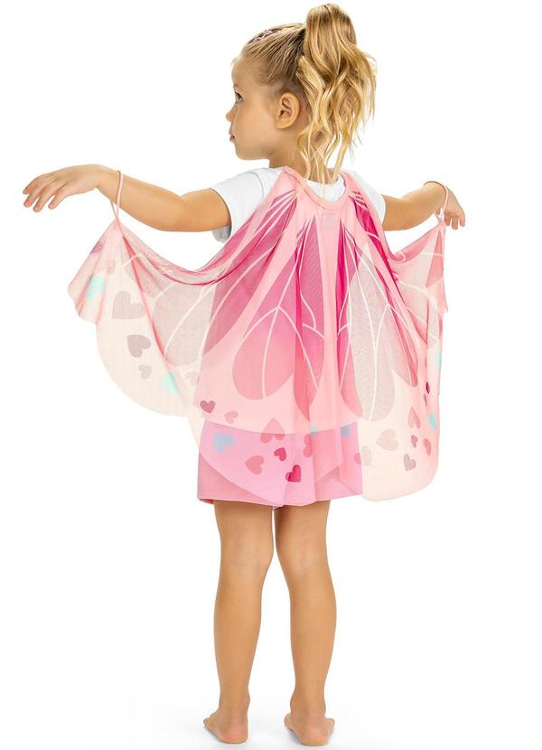 Kyly - Pijama Infantil Menina Borboleta Branco 2