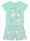 Brandili - Pijama Infantil Menina em Meia Malha Verde - variação: Verde