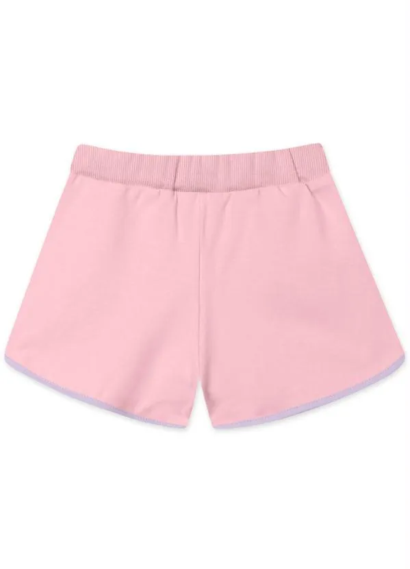 Lilica Ripilica - Short Bebê Menina com Repelência a Insetos Rosa 6