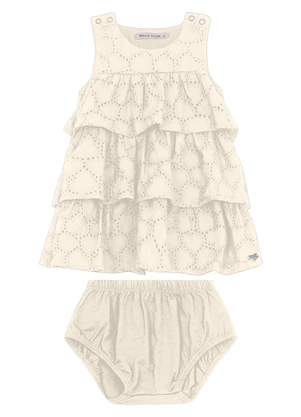 Trick Nick - Vestido com Calcinha Bege - TRICK NICK