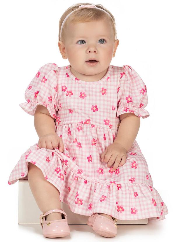 Amada - Vestido e Calcinha em Malha London Rosa