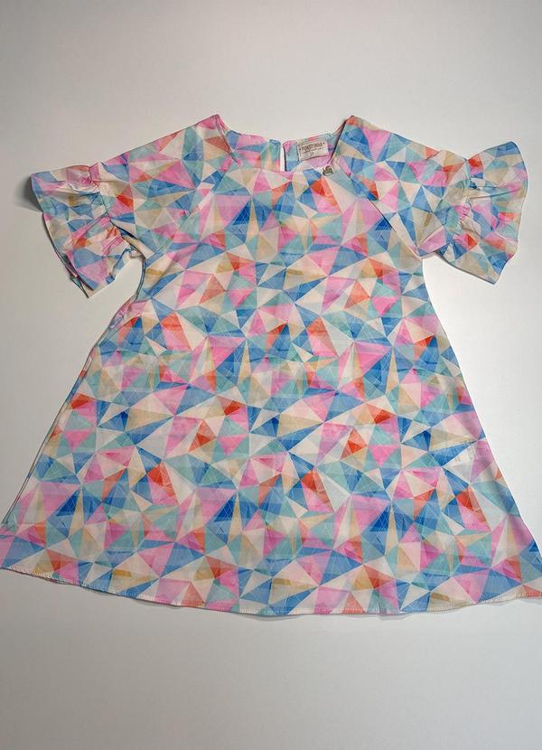 Pokótinha - Vestido em Olympea La Bamba Azul