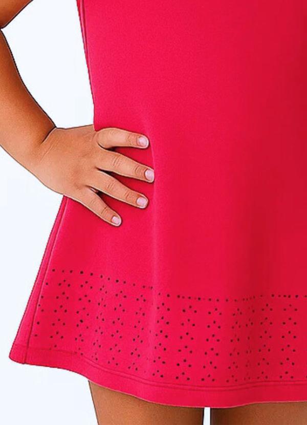 Doce Tom - Vestido em Tricot com Detalhe Vazado Pink  4