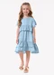 Trick Nick - Vestido Infantil Feminino Viscose Azul - variação: Azul