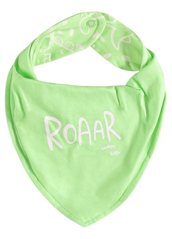 Quimby - Babador Bandana Básico para Bebês Verde