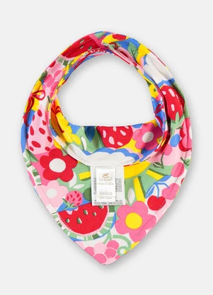 Up Baby - Babador Bandana Suedine Estampado - UP BABY