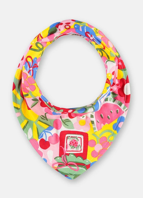 Up Baby - Babador Bandana Suedine Estampado