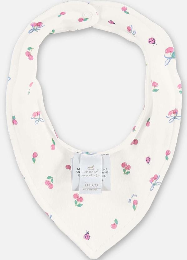 Up Baby - Babador Suedine Bebê Menina Bege 2