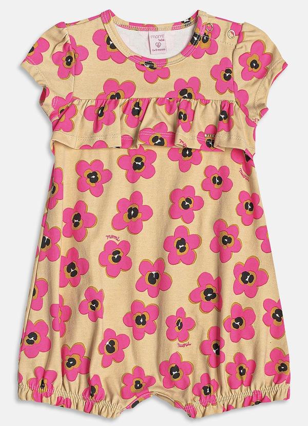 Momi - Banho de Sol Floral Rosa 1