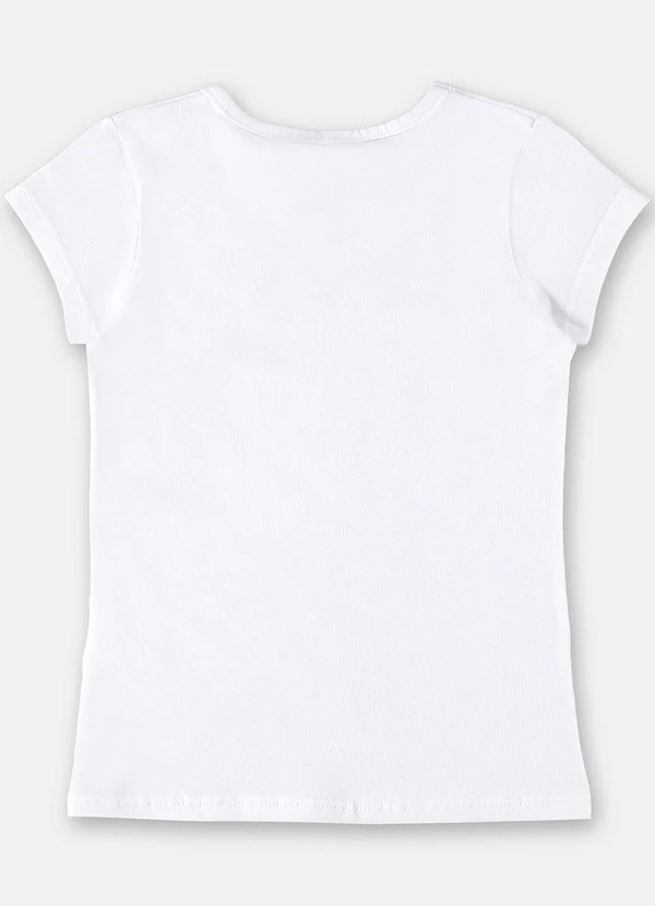 Up Baby - Blusa Infantil Básica em Cotton Branco 2