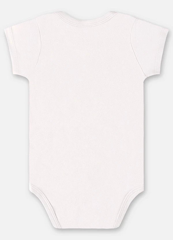 Up Baby - Body em Suedine Unissex para Bebê Bege 2
