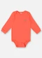 Up Baby - Body em Suedine Unissex para Bebê Vermelho - variação: Laranja